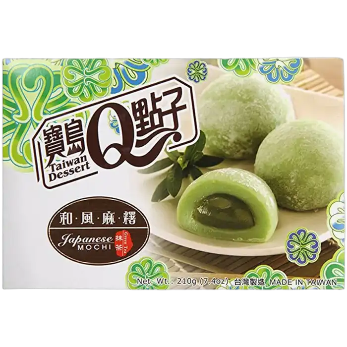 TW Q He Fong Mochi Green Tea 210G