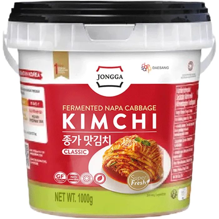 JONGGA Mat Kimchi Geschnitten im Kübel 1KG