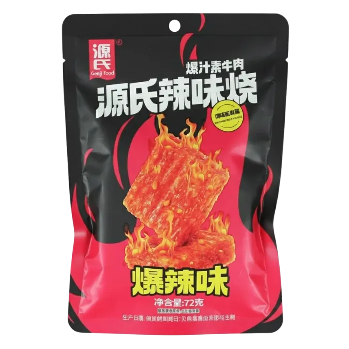 GENJI Gluten Chunk Burn Super Spicy 72G