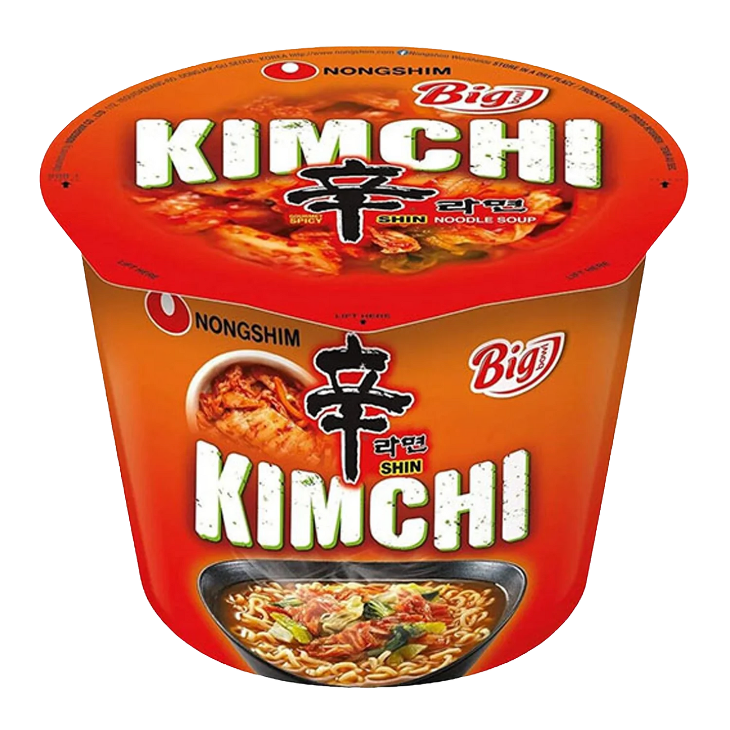 NONGSHIM Instant Nudeln Shin Kimchi Big Bowl 112G