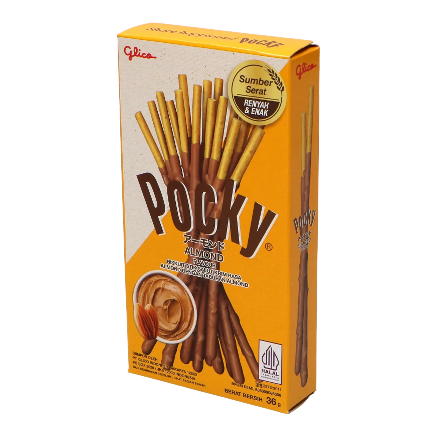 POCKY Biskuit Sticks Almond 36G