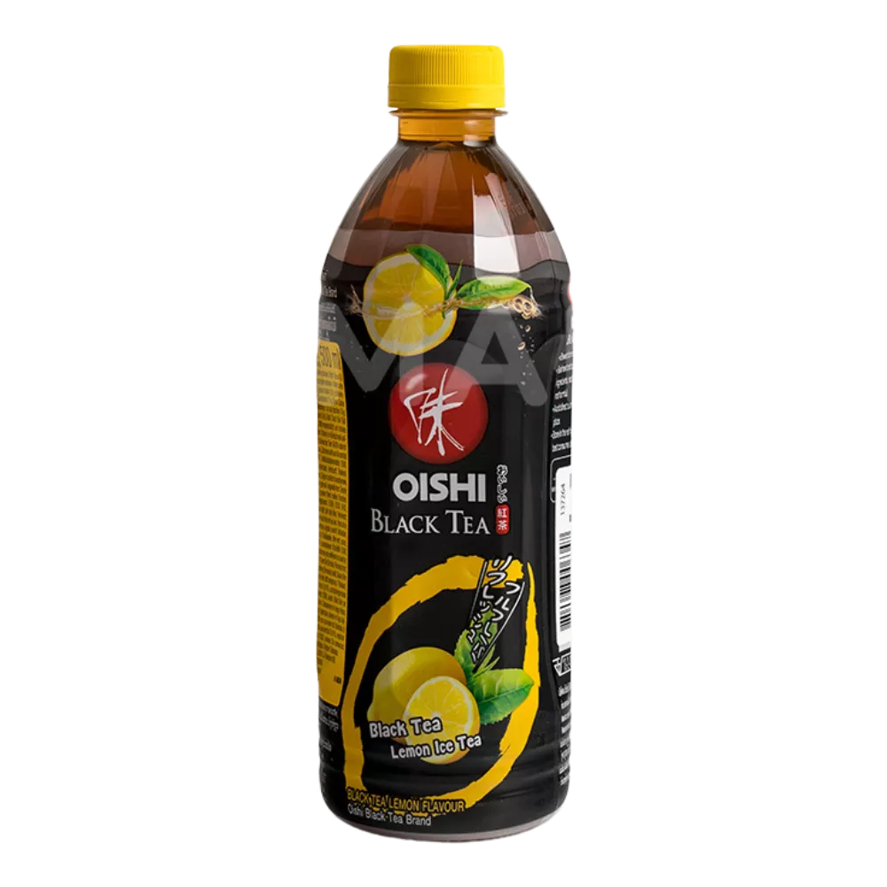 OISHI iced tea drink black tea + lemon 500ML