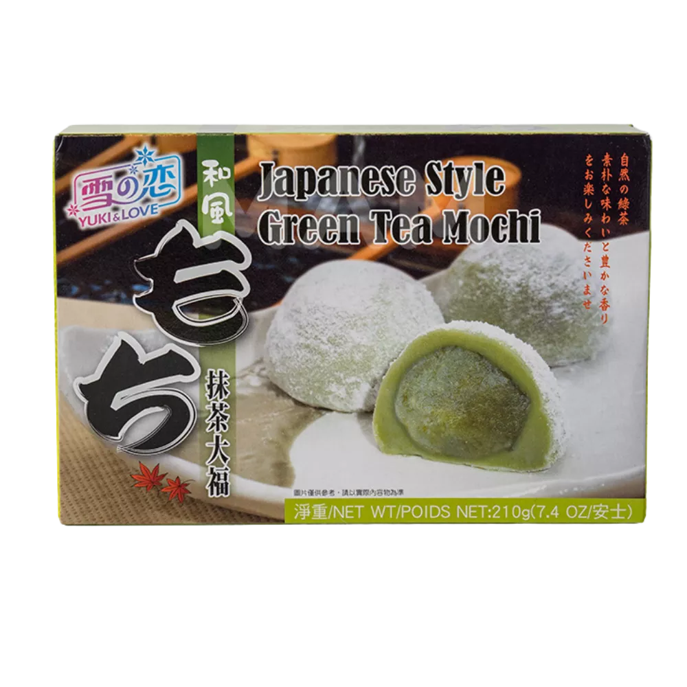 Y&L Mochi Reiskuchen Grüner Tee Pk 210G