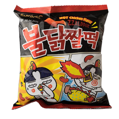 SAMYANG Zzaldduk Hot Chicken Snack 120G
