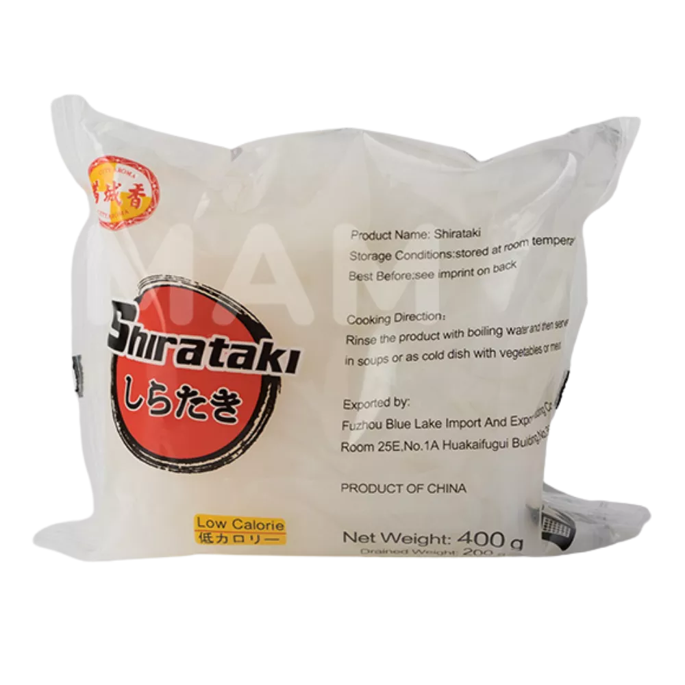 CITYAROMA Shirataki Udon Nudeln Breit 400G