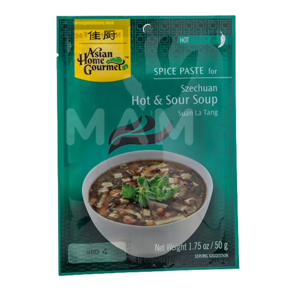 AHG Szechuan Hot & Sour Soup Paste 50G