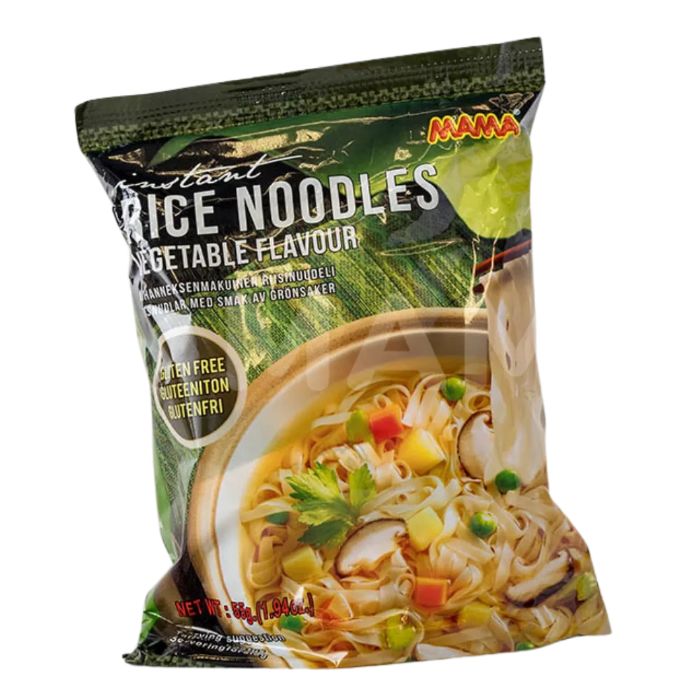 MAMA Instant Rice Noodles Vegetable Gluten Free 55G
