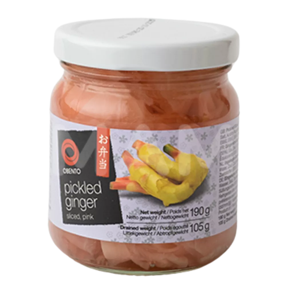 OBENTO Pickled Ginger Sushi Ingwer Pink 190G