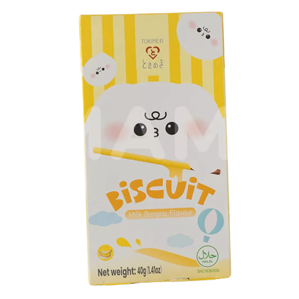 TOKIMEKI Biscuit Milk Banana Flavour 40G