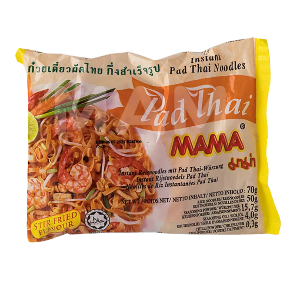 MAMA Instant Rice Noodles Pad Thai Pk 70G