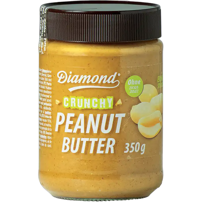 DIAMOND Erdnussbutter Crunchy 350G