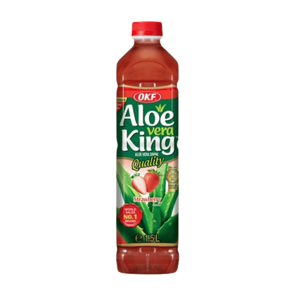 OKF Aloe Vera Getränk Erdbeere 1,5L