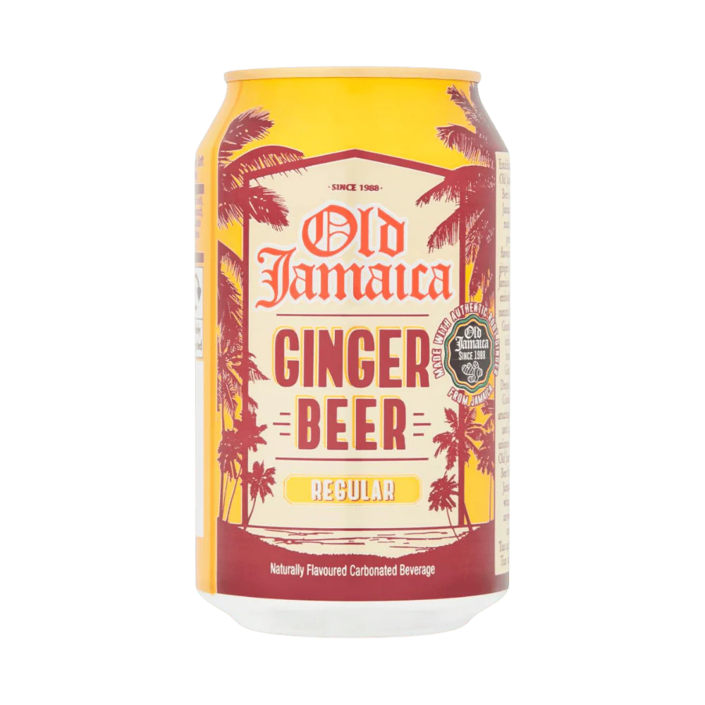 OLD JAMAICA Ginger Beer Original Soft Drink 330ML