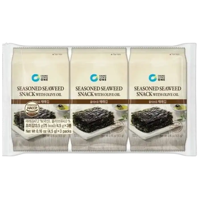 CHUNGJUNGONE Seaweed Snack 3x4.5G