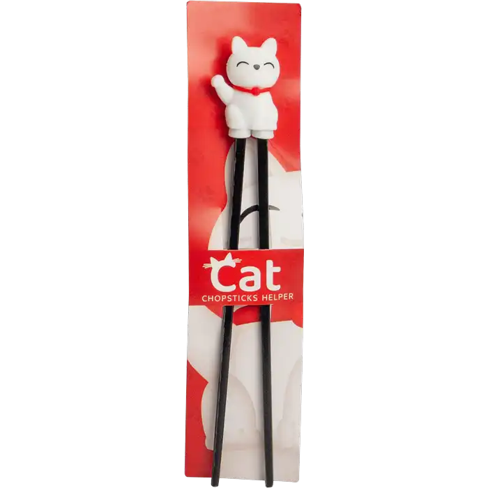Chopstick Helper Cat Essstäbchenhelfer