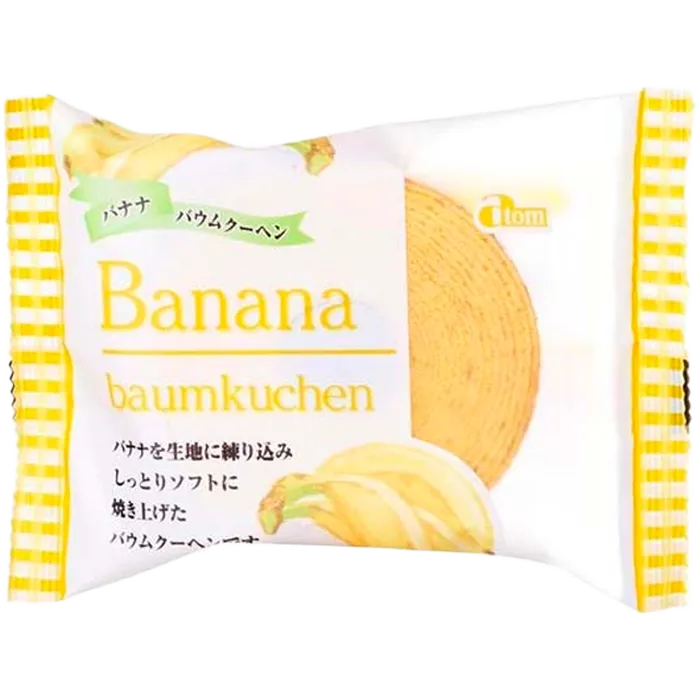 ATOM Baumkuchen Banana 80G