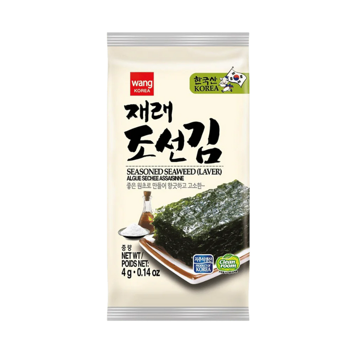 WANG Gewürzte Seegras Seasoned Seaweed 2,3Gx8