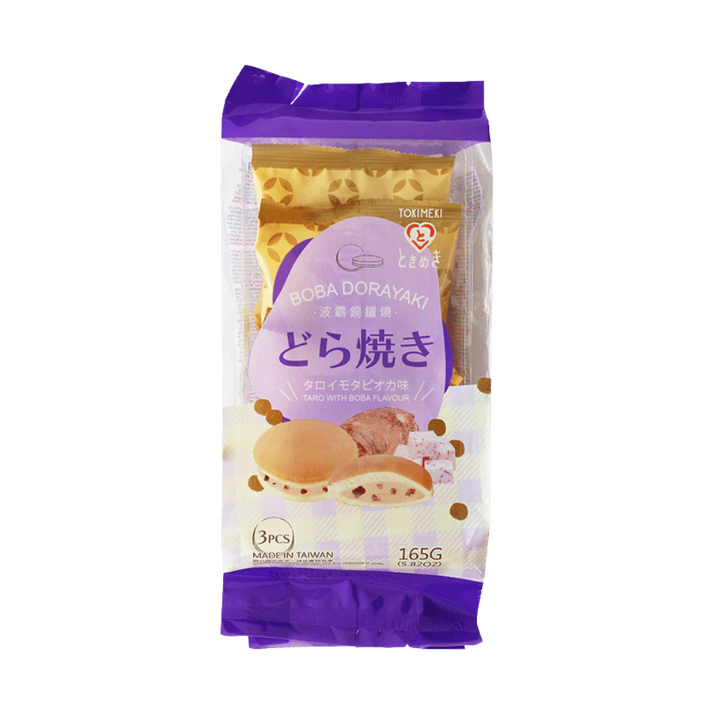 TOKIMEKI Dorayaki Boba Taro 165G