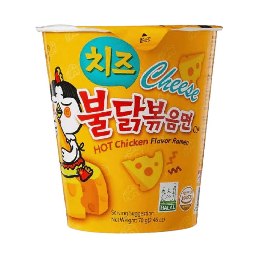 SAMYANG Buldak Cheese Intant Ramen Cup 70G