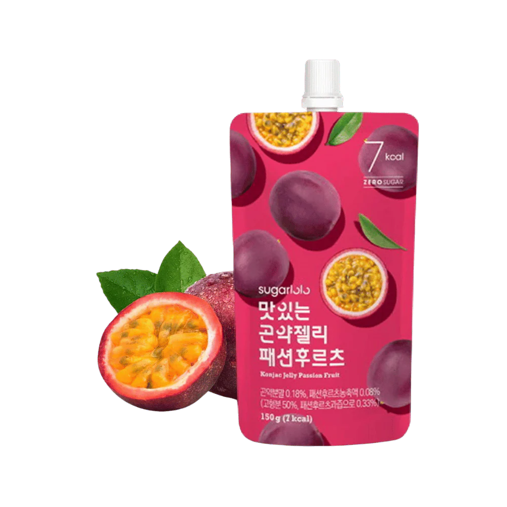 SUGARLOLO Konjac Jelly Passion Fruit Flavor 150G