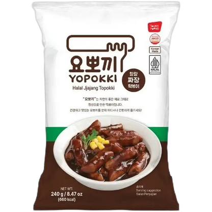YOUNGPOONG Yopokki 240G Halal Jjajang Pouch