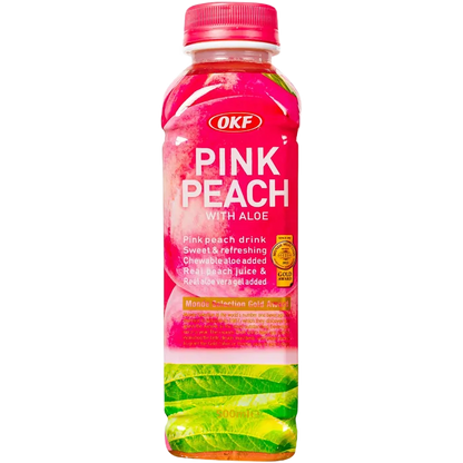 OKF Pink Peach Drink 500ML