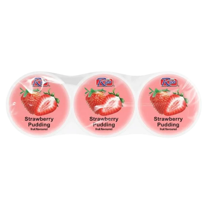 RICO Nata de Coco Strawberry 195G
