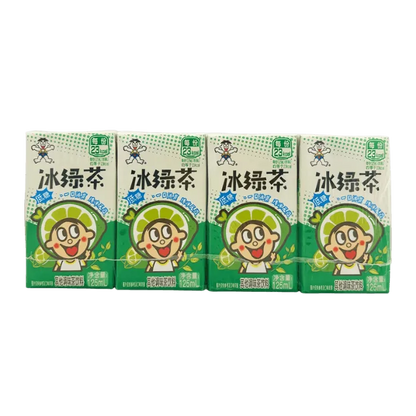 WANT WANT Eistee Grüntee gesüßt 4x125ml