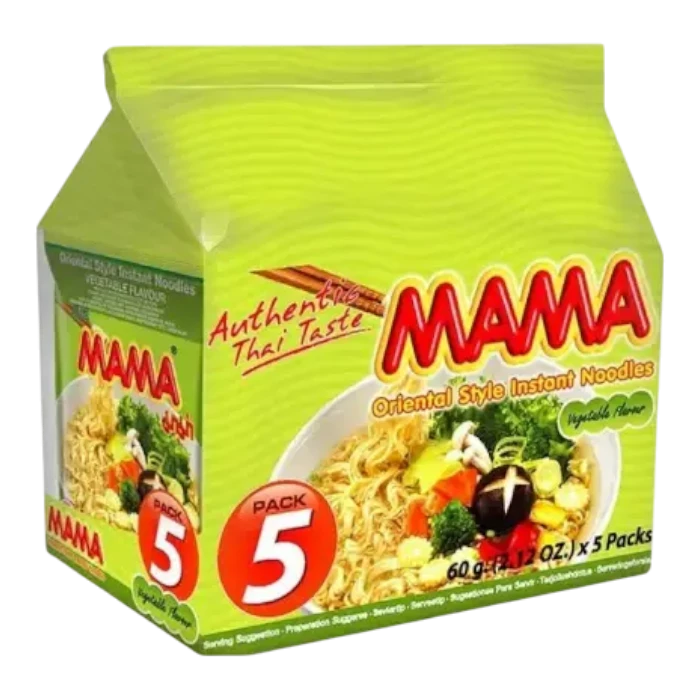 MAMA Instant Noedels Gemüse 5 Pack 300g