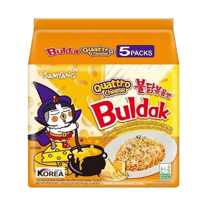 SAMYANG Buldak Ramen Quattro Cheese 5x145G