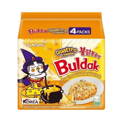 SAMYANG Buldak Ramen Quattro Cheese 4x145g
