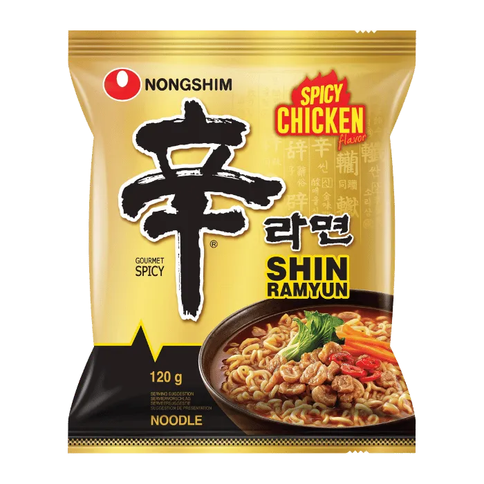 NONGSHIM Instant Noodles Shin Ramyun Chicken 120G