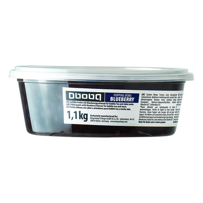 OBOBA Popping Boba Blueberry 1,1KG