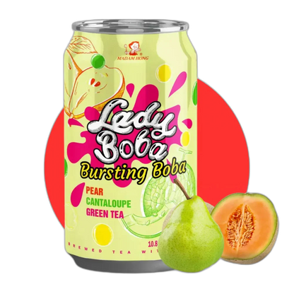 LADY BOBA Bubble Tea Pear Cantaloupe 320ML
