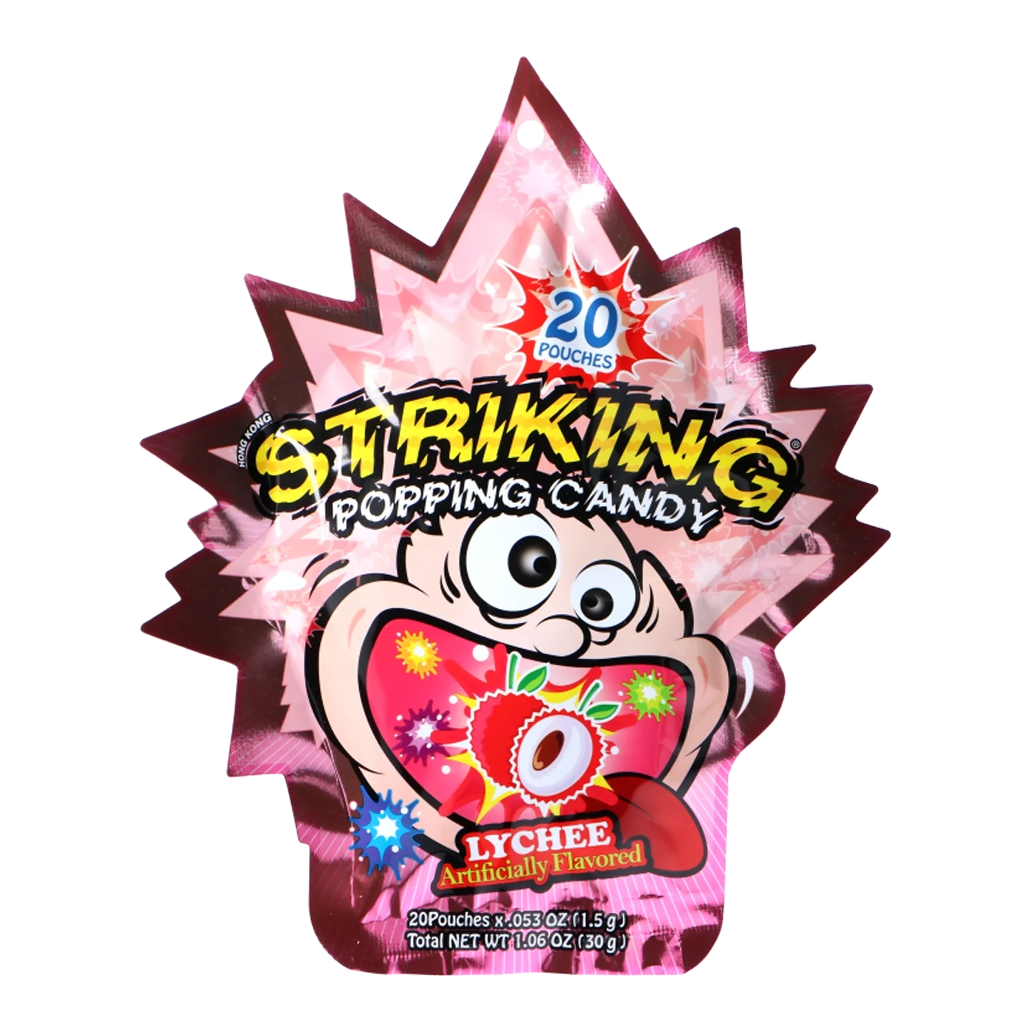 STRIKING Popping Candy Lychee 30G