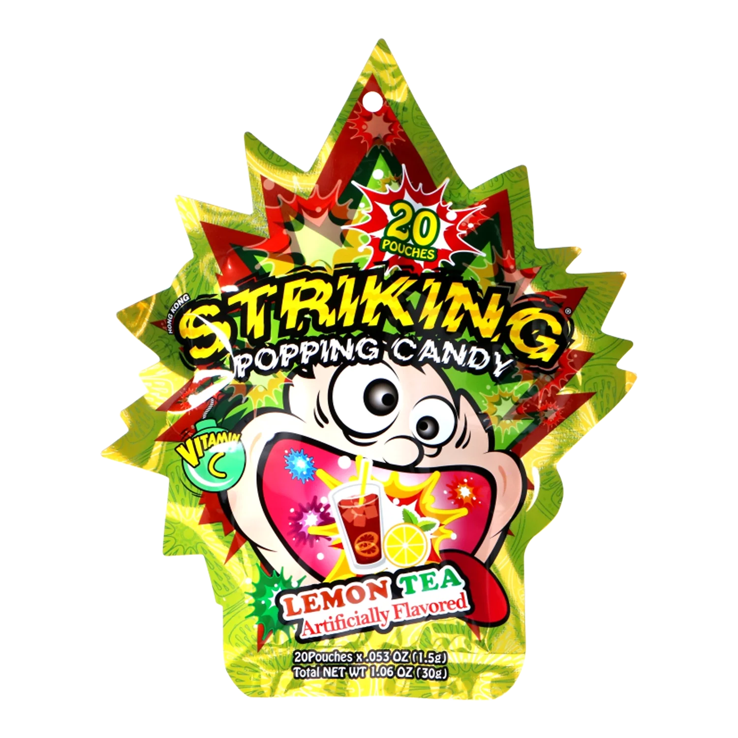 STRIKING Popping Candy Lemon Tea 30G