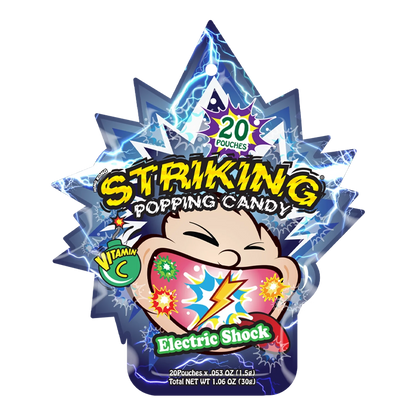 STRIKING Popping Candy Electric Shock Vit. C 30G