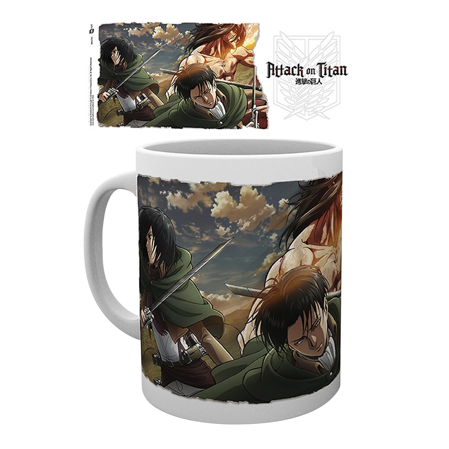 ATTACK ON TITAN Mug 320ml Scouts