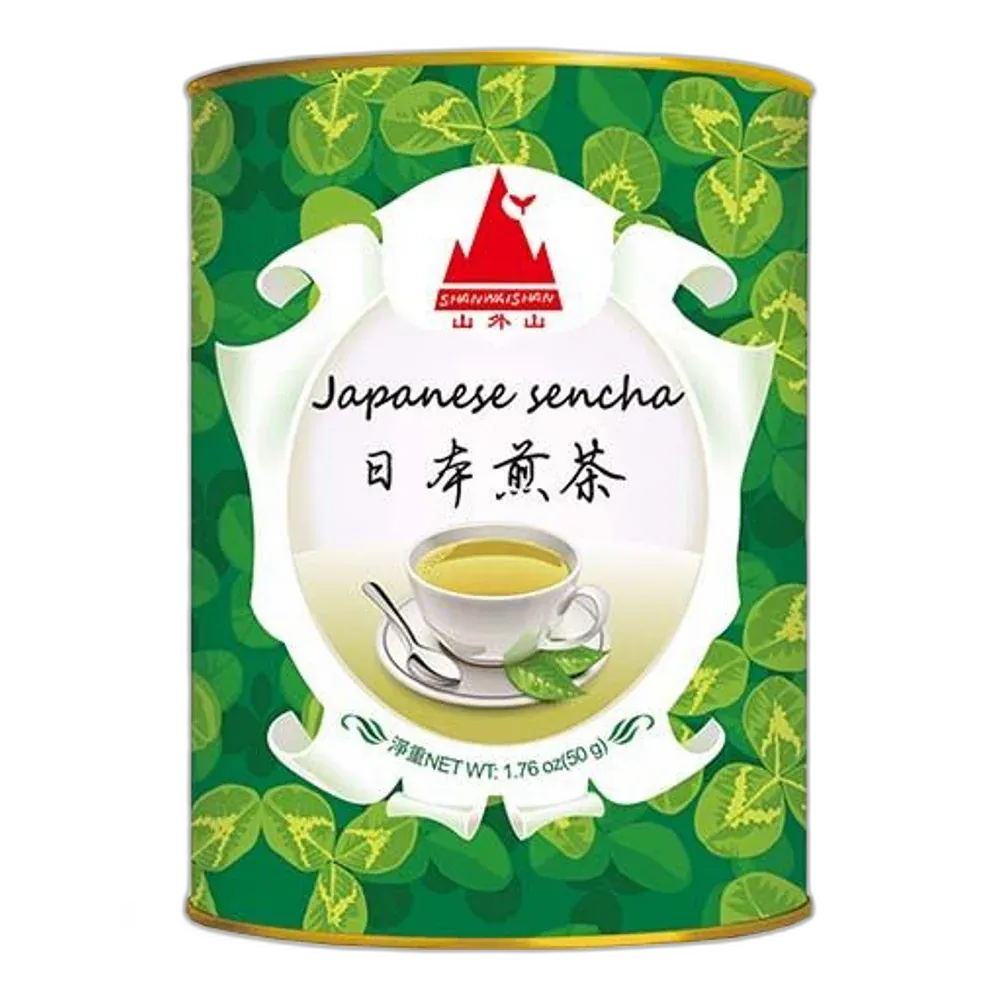 SHAN WAI SHAN Sencha Grüntee 50G – Hochwertiger chinesischer Grüntee