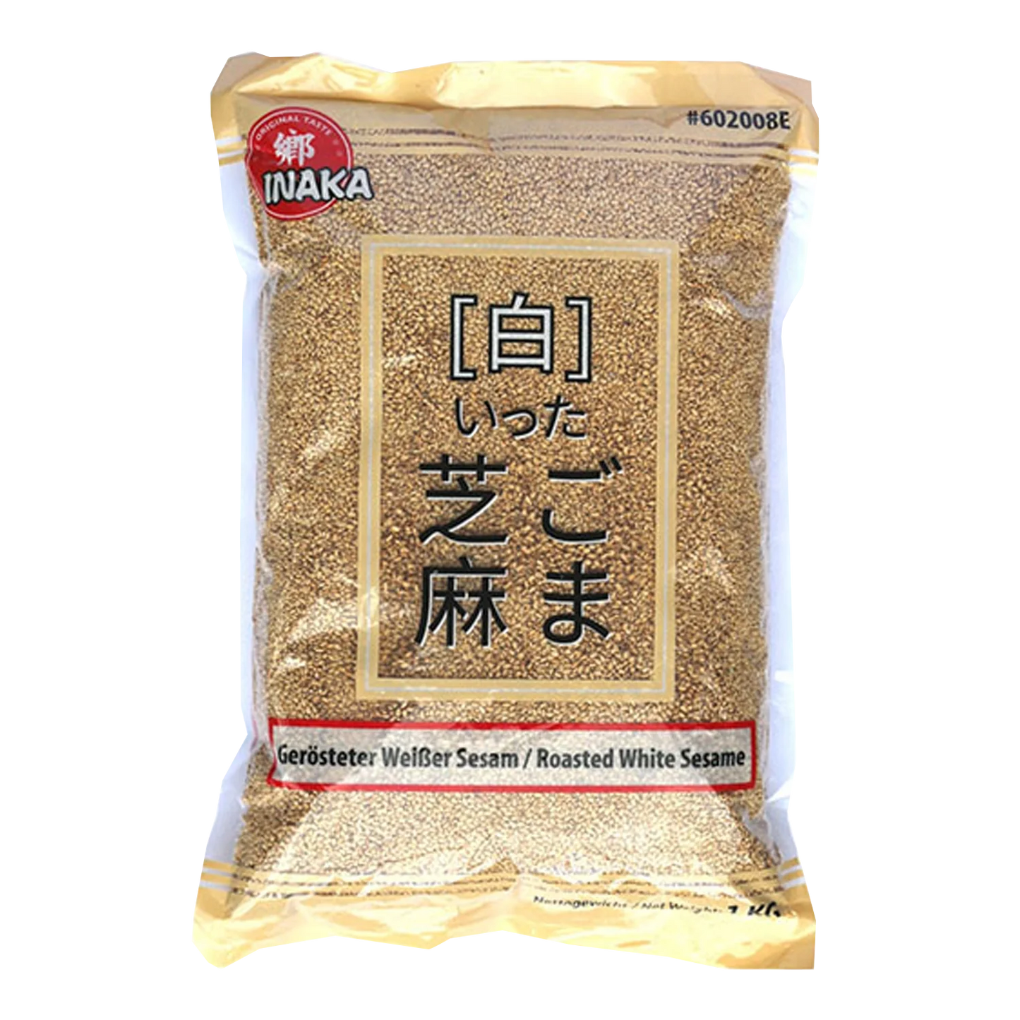 INAKA Gerösteter Sesam Weiss 1KG