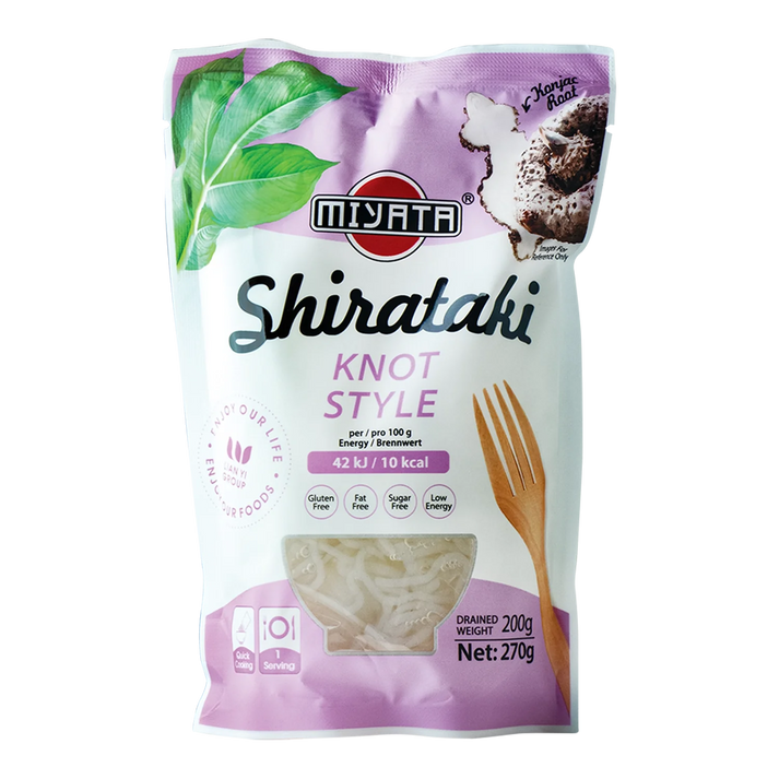 Miyata Shirataki Knot Style Nudeln 270G