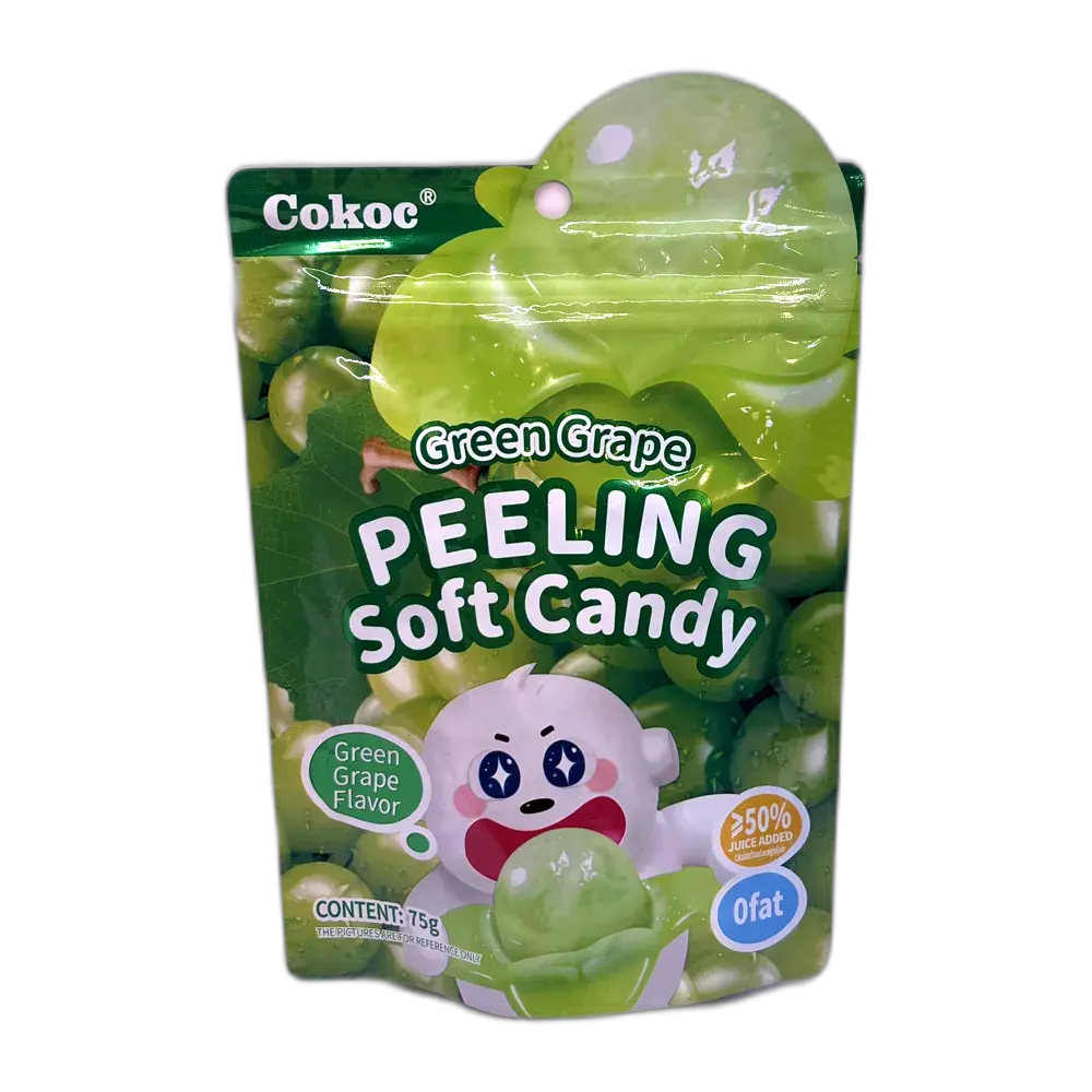 COKOC Peelable Gummies Green Grape 75G