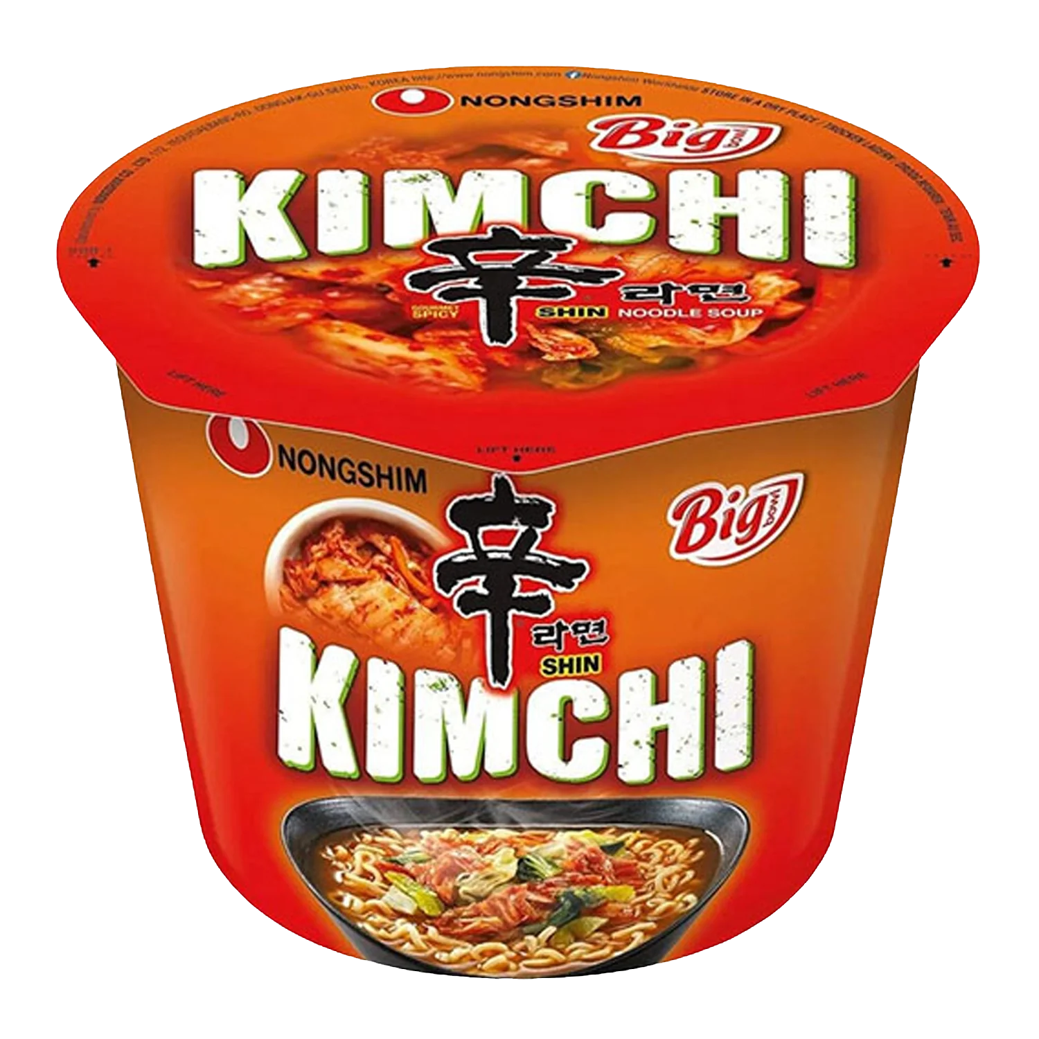 NONGSHIM Instant Nudeln Shin Kimchi Big Bowl 112G