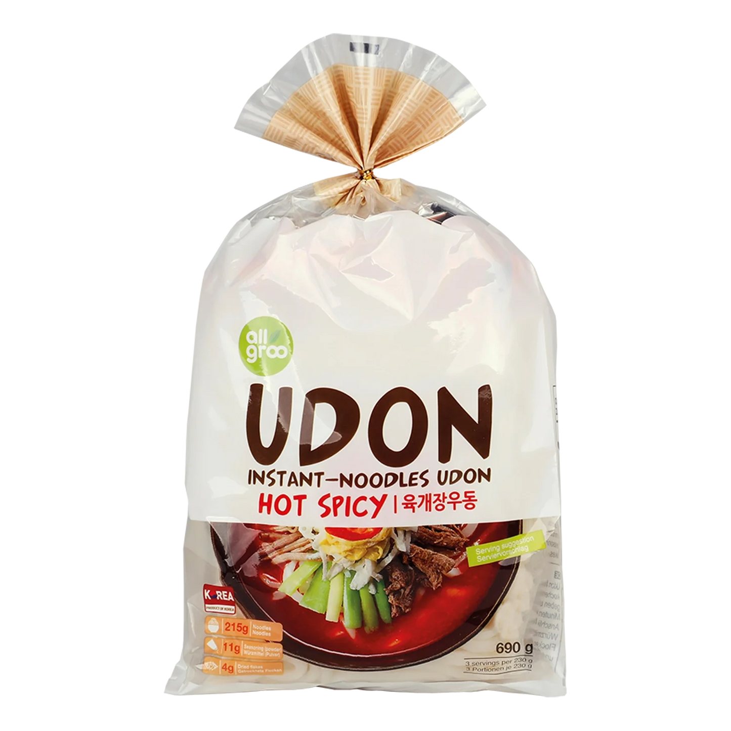 ALLGROO Udon Hot Spicy 690G