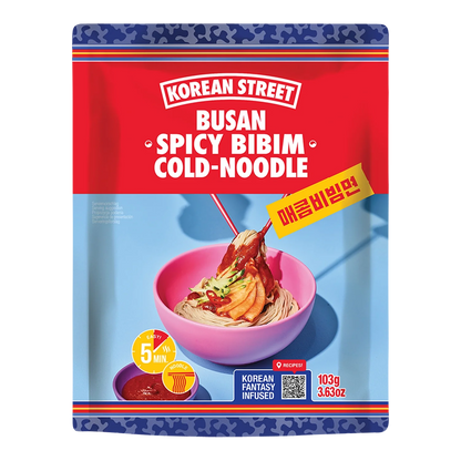 KOREAN STREET Bibim Cold Noodle Busan Spicy 162,5G