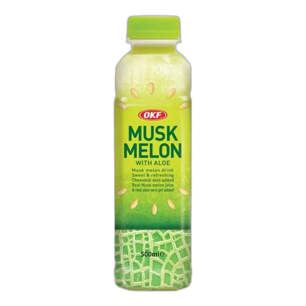 OKF Aloe Vera Getränk Musk Melon 500ML