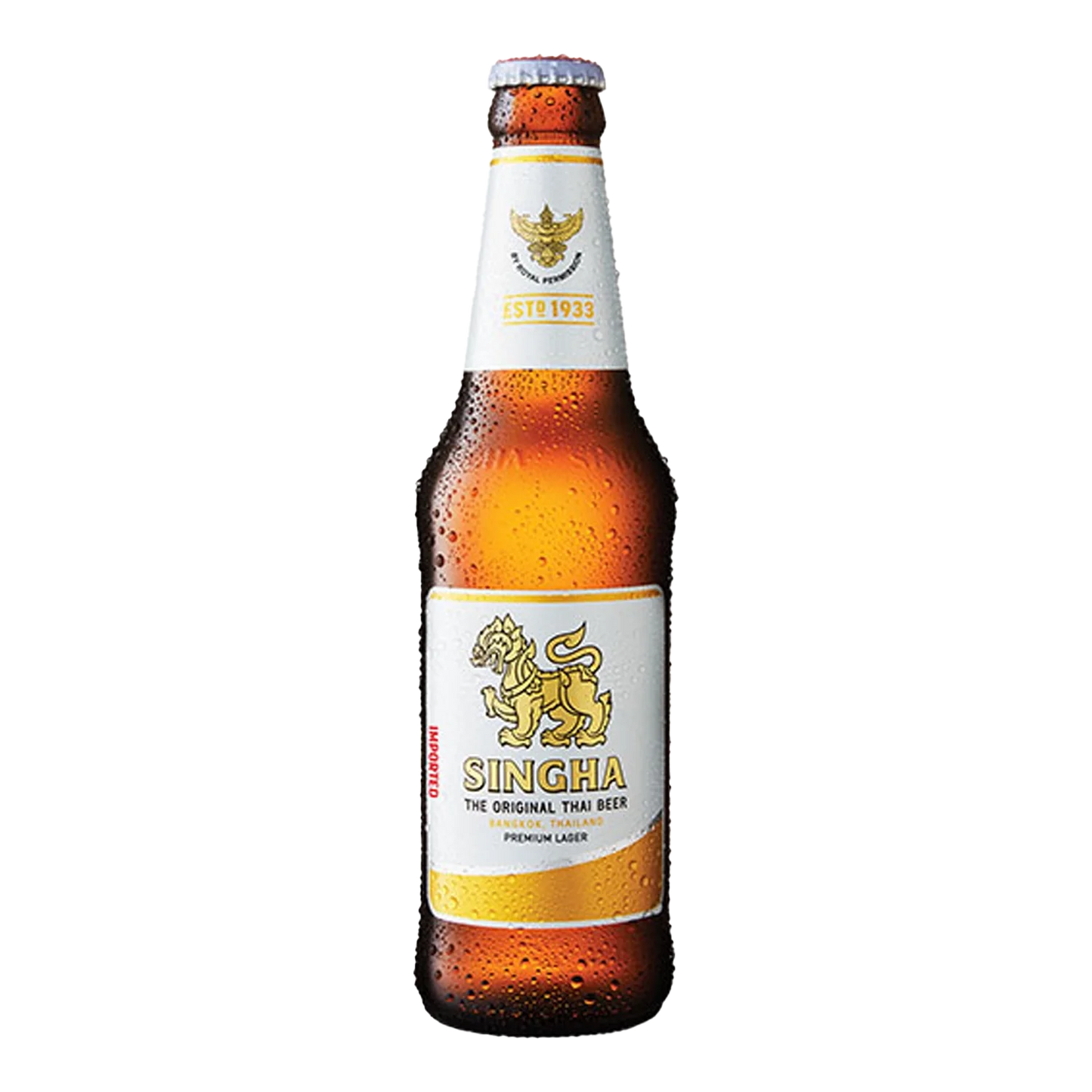 SINGHA Bier Flasche Alk.5% 330ML