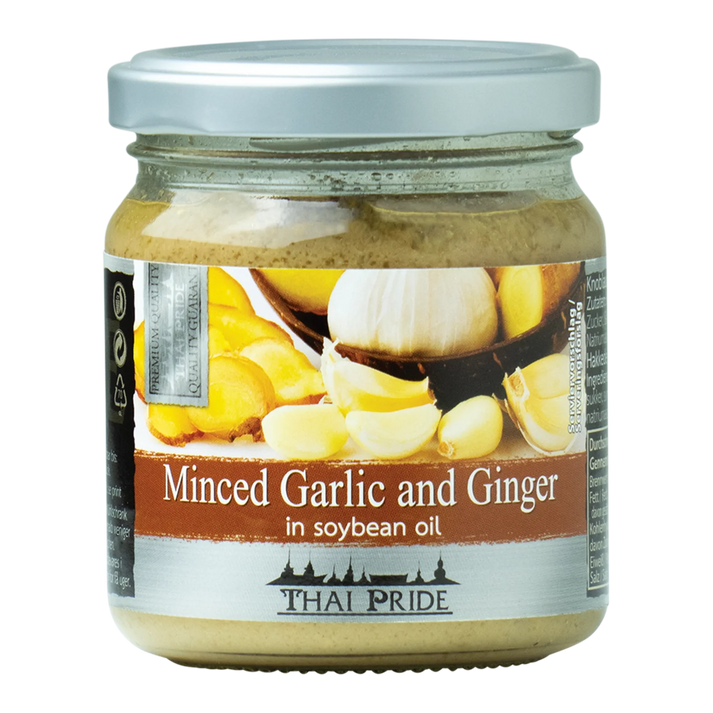 THAI PRIDE Ingwer & Knoblauch gehackt 175G