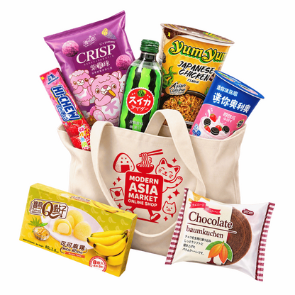 MAM Japanese Picnic Bundle Japan Snacks Soda & Shoyu Ramen